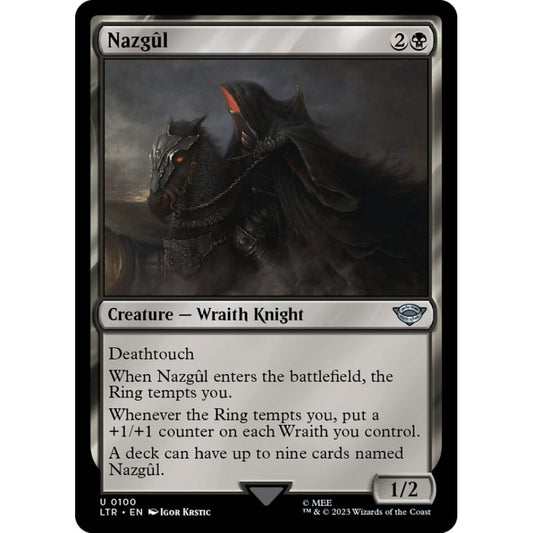 Nazgûl, uncommon, 100, Magic the Gathering, The Lord of the Rings: Tales of Middle-earth