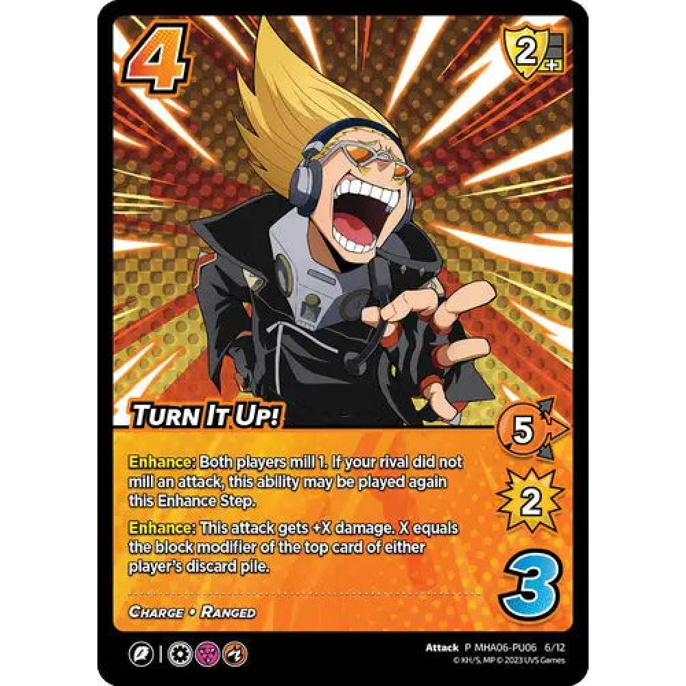 Turn It Up!, 6/12, P, UniVersus, Promos