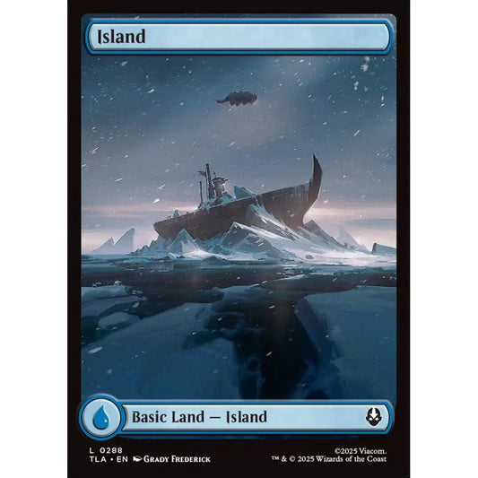 Island common 288 Magic the Gathering Avatar: The Last Airbender