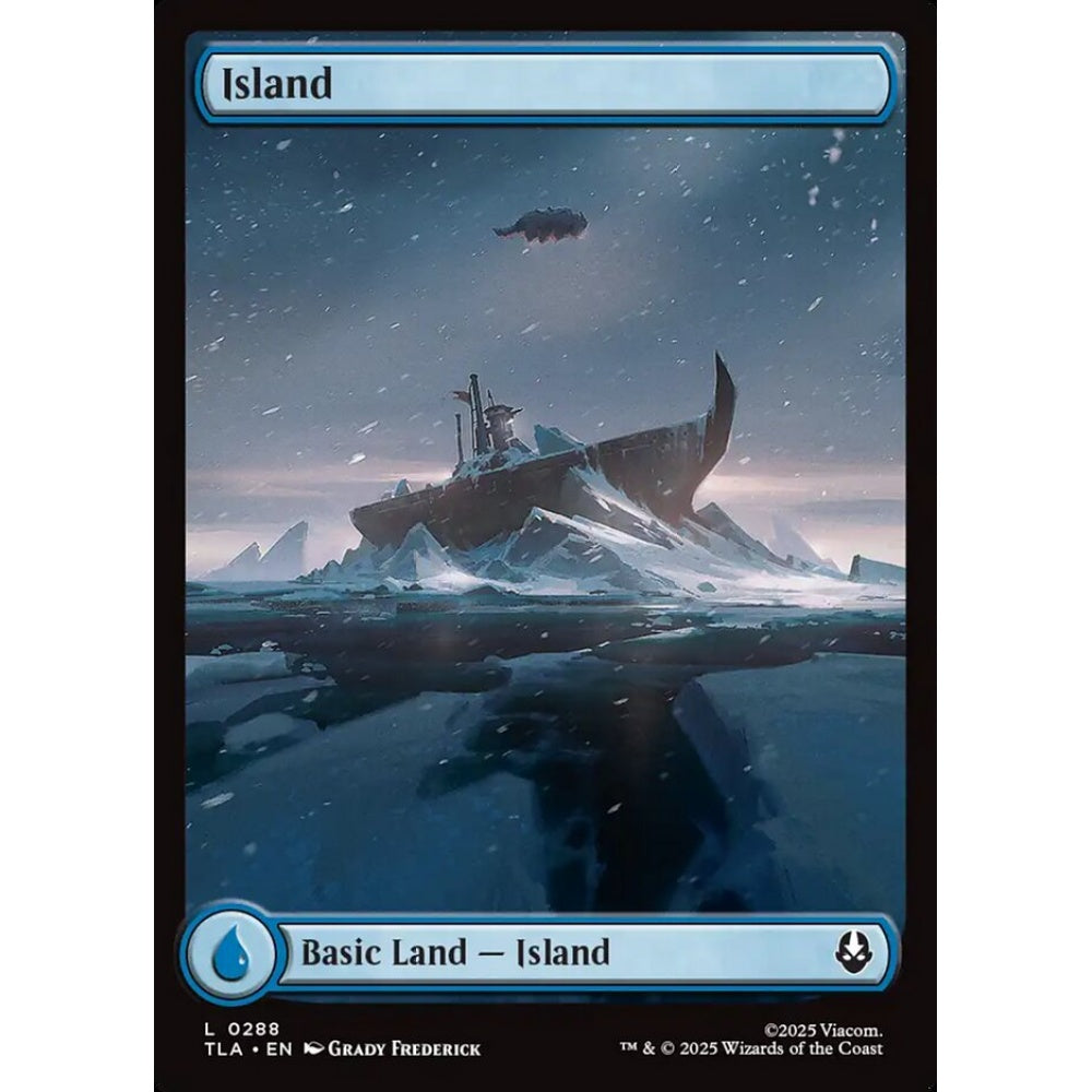 Island common 288 Magic the Gathering Avatar: The Last Airbender