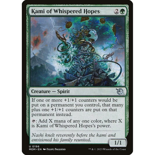 Kami of Whispered Hopes uncommon 196 Magic the Gathering March of the Machine