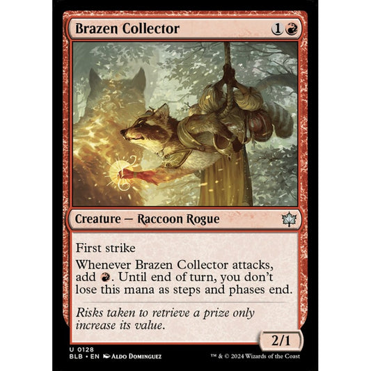 Brazen Collector, 128, uncommon, Magic: The Gathering, Bloomburrow