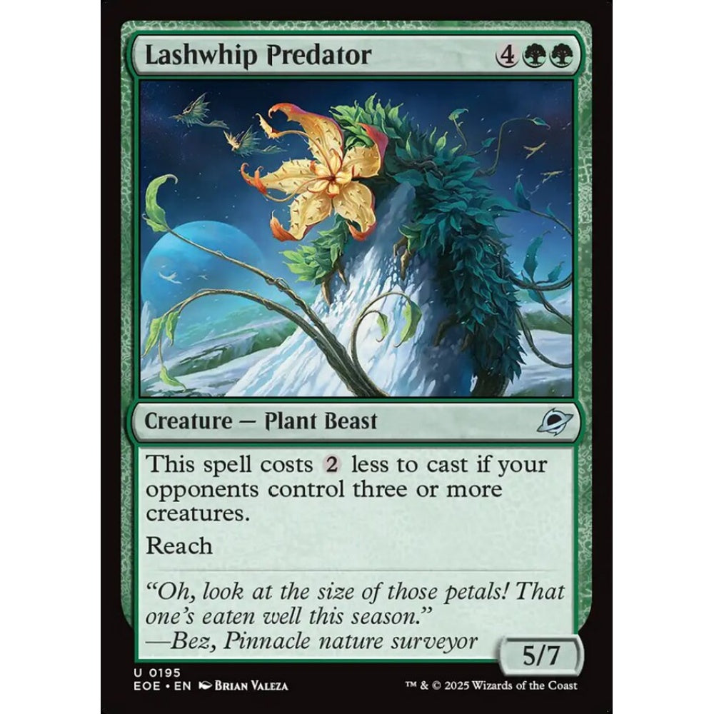 Lashwhip Predator uncommon 195 Magic the Gathering Edge of Eternities