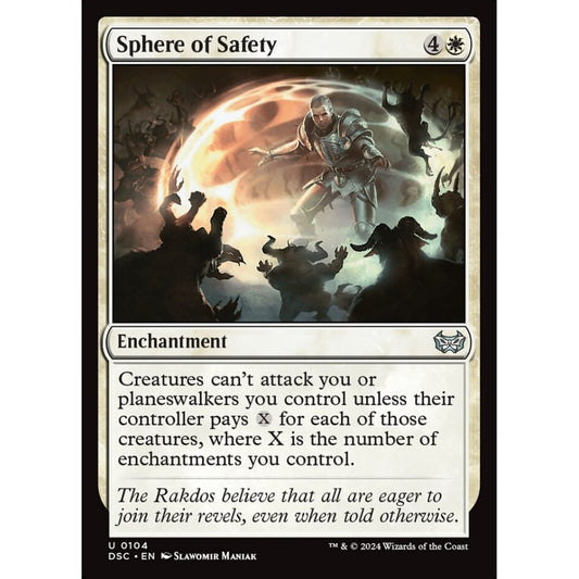 Sphere of Safety, 104, uncommon, Magic: The Gathering, Duskmourn: House of Horror