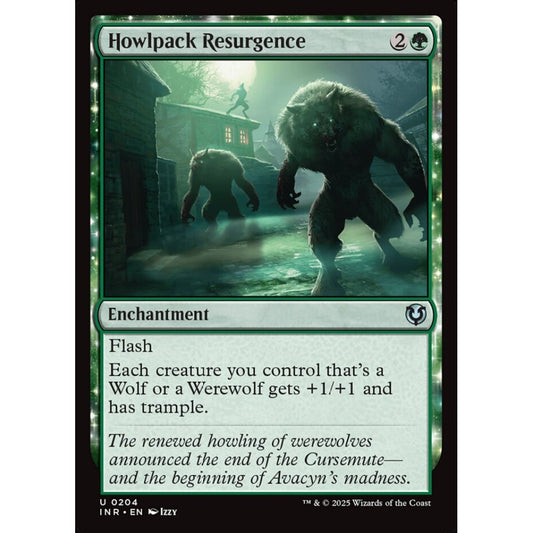 Howlpack Resurgence, 204, uncommon, Magic: The Gathering, Innistrad Remastered