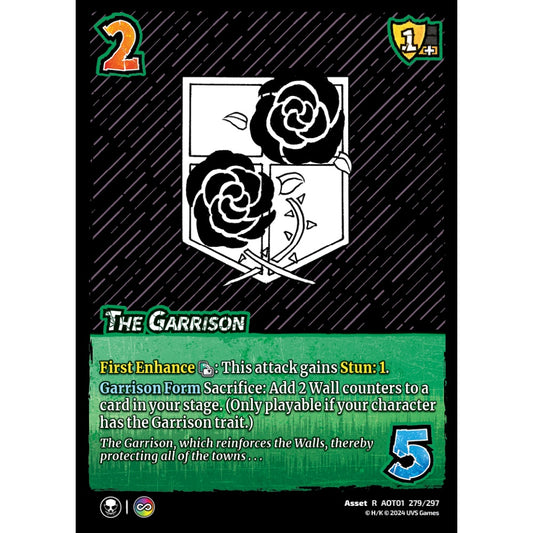 The Garrison, 279/297, R, UniVersus, Attack on Titan: Battle for Humanity