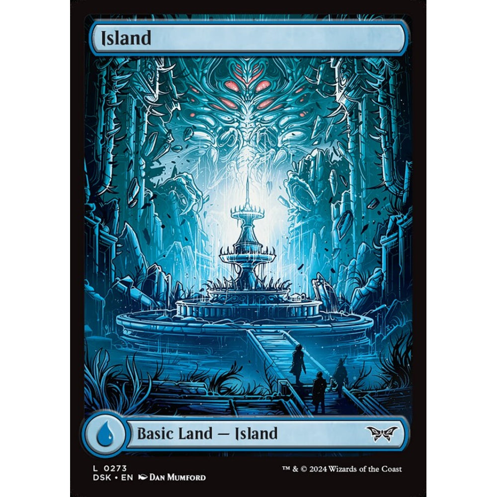 Island, 273, common, Magic: The Gathering, Duskmourn: House of Horror