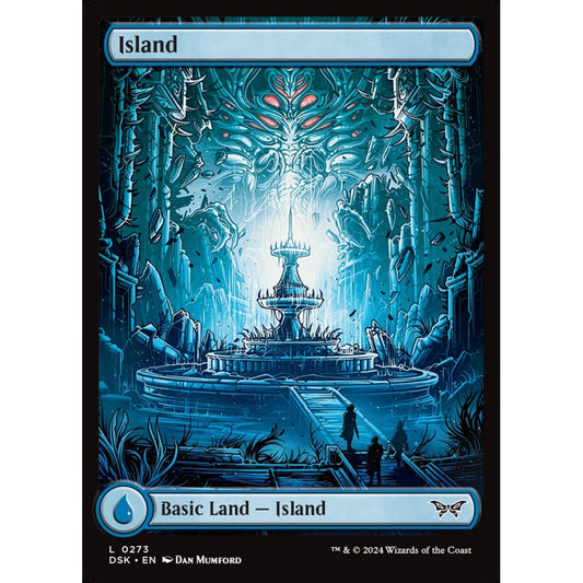 Island, 273, common, Magic: The Gathering, Duskmourn: House of Horror