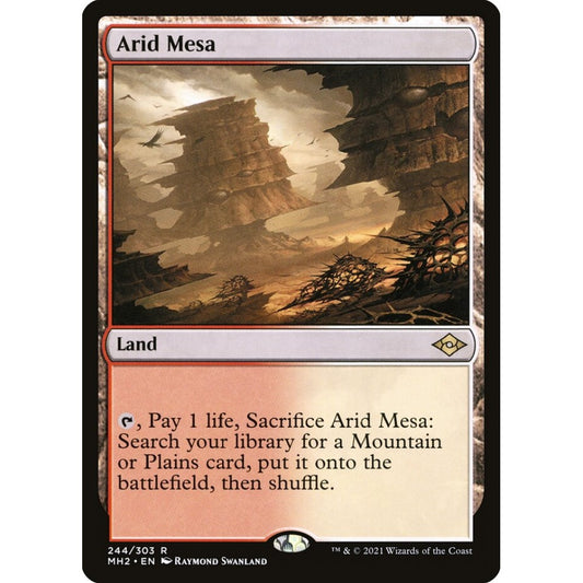 Arid Mesa rare 244 Magic the Gathering Modern Horizons 2