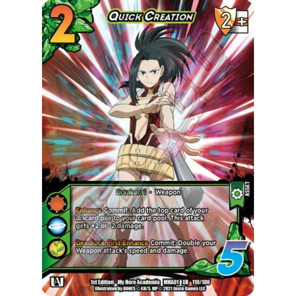 Quick Creation, 110/180, XR, UniVersus, MHA01 My Hero Academia