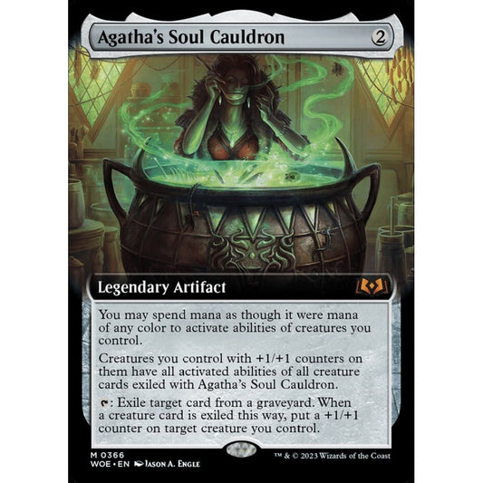 Agatha's Soul Cauldron, mythic, 366, Magic the Gathering, Wilds of Eldraine