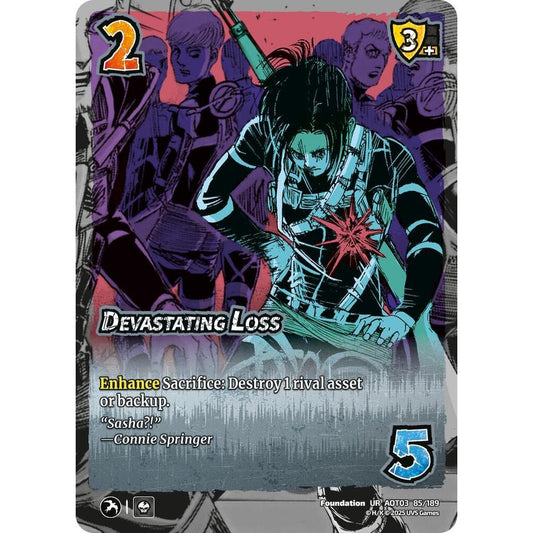 Devastating Loss 85/189 AOT03 Universus Attack on Titan: Apocalypse Foundation UR