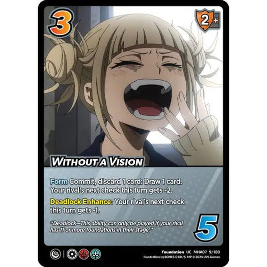 Without a Vision, 9/180, UC, UniVersus, MHA07 Girl Power