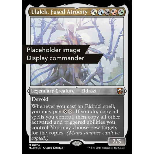 Ulalek, Fused Atrocity, 151, mythic, Magic: The Gathering, Modern Horizons 3