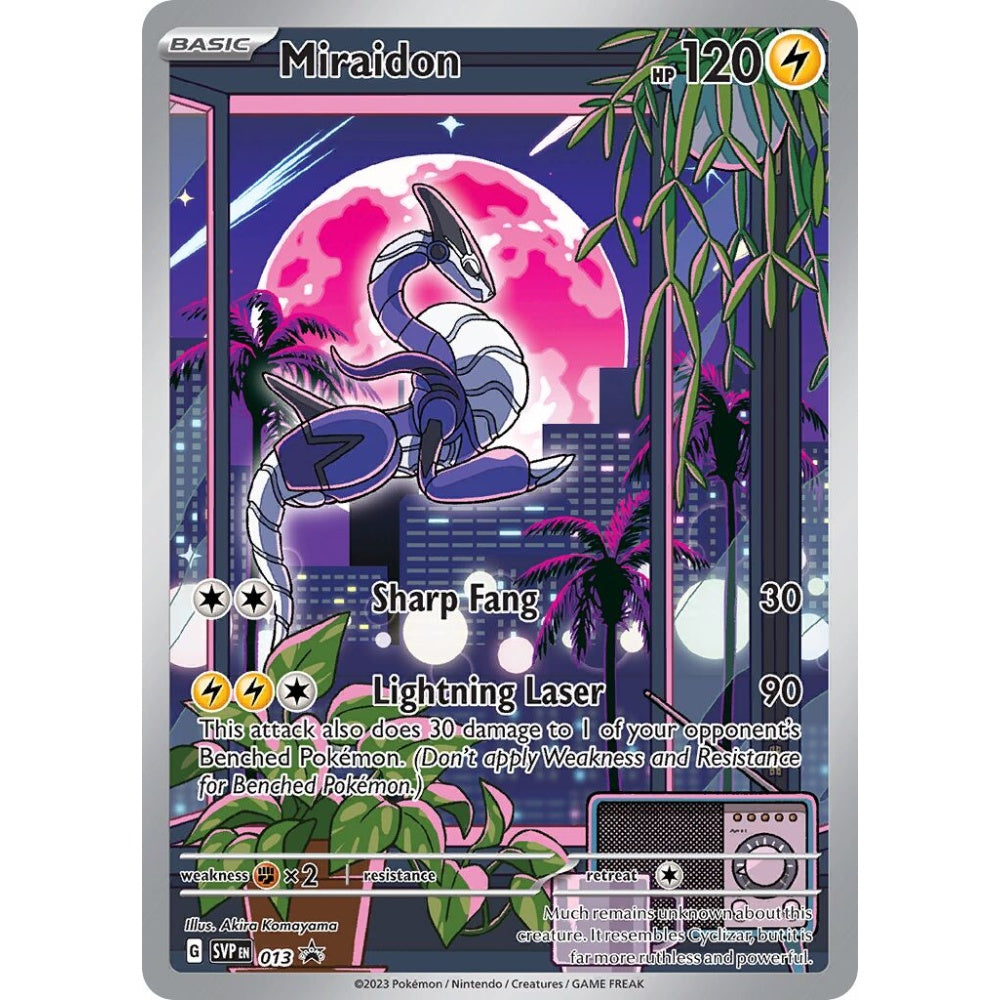 Miraidon Promo 013 Pokemon Card Game Scarlet & Violet Promos