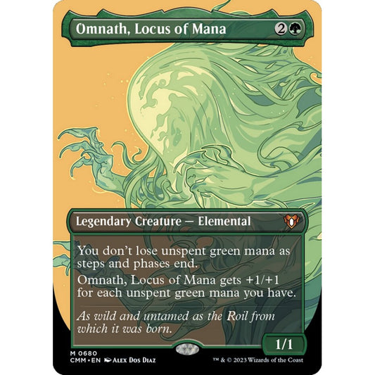Omnath, Locus of Mana mythic 680 Magic the Gathering Commander Masters