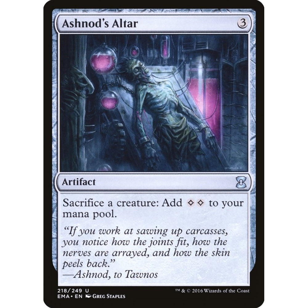 Ashnod's Altar uncommon 218 Magic the Gathering Eternal Masters
