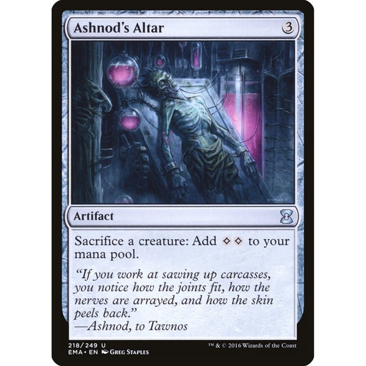 Ashnod's Altar uncommon 218 Magic the Gathering Eternal Masters