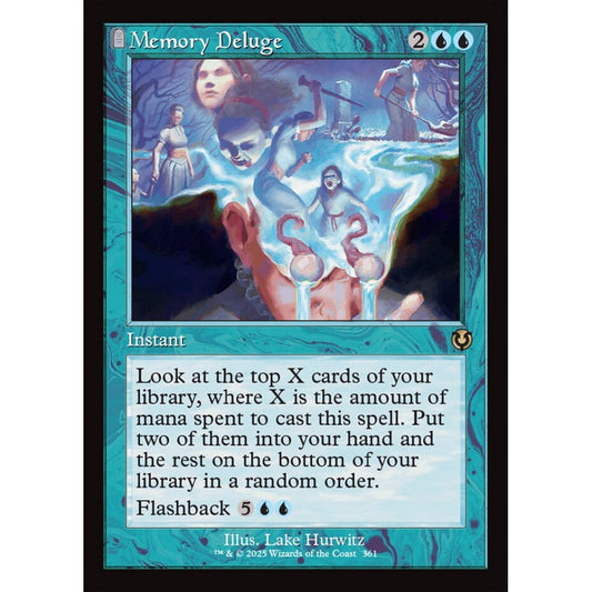 Memory Deluge, 361, rare, Magic: The Gathering, Innistrad Remastered