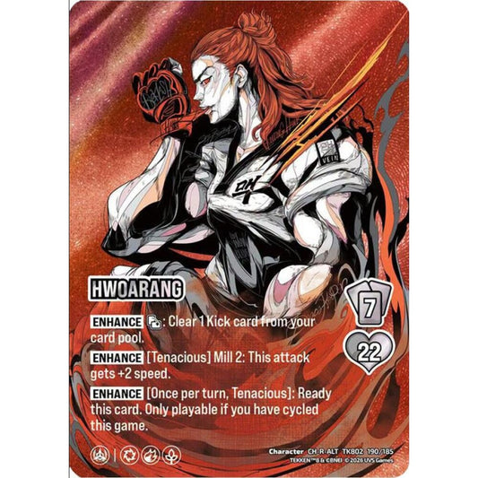 Hwoarang 190/185 TK802 Universus Tekken 8 Character CH-ALT