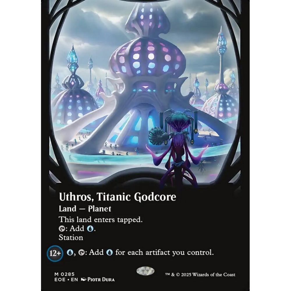 Uthros, Titanic Godcore mythic 285 Magic the Gathering Edge of Eternities