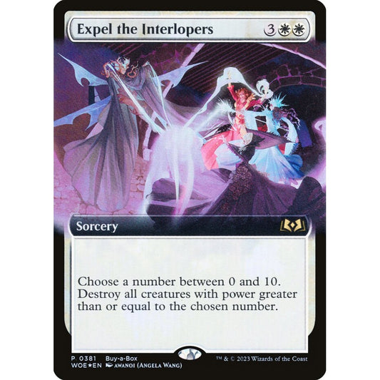 Expel the Interlopers, rare, 381, Magic the Gathering, Wilds of Eldraine