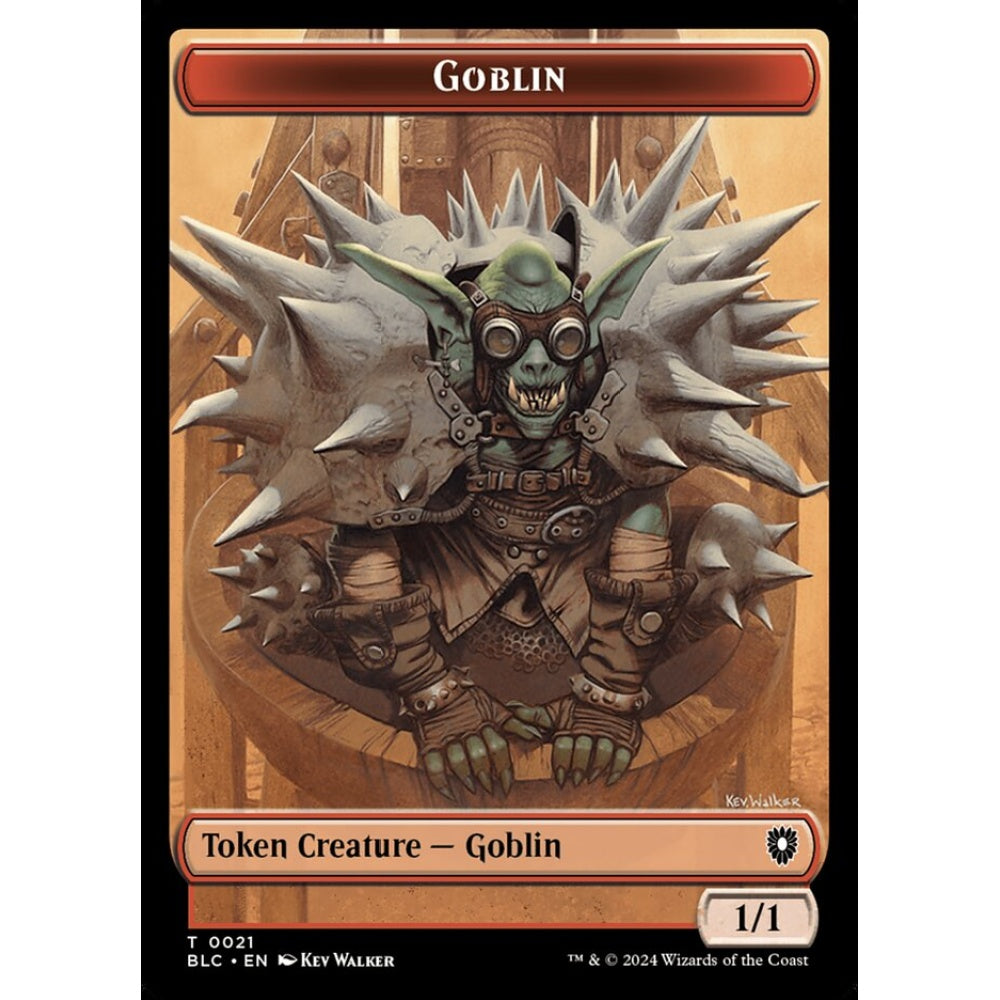 Goblin, 21, common, Magic: The Gathering, Bloomburrow