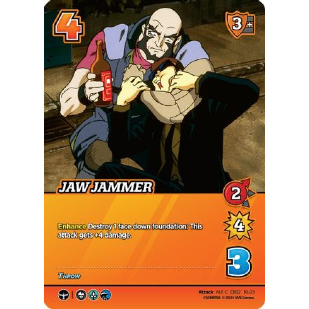 Jaw Jammer, 10/21, C-ALT, UniVersus, Cowboy Bebop & Trigun Stampede