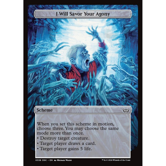 I Will Savor Your Agony, 338, common, Magic: The Gathering, Duskmourn: House of Horror