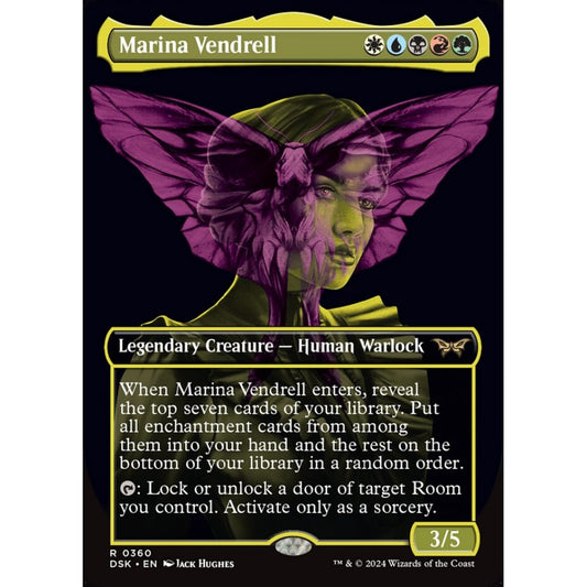 Marina Vendrell, 360, rare, Magic: The Gathering, Duskmourn: House of Horror