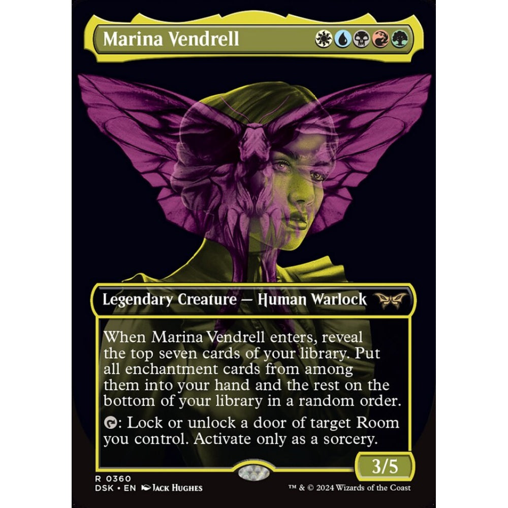 Marina Vendrell, 360, rare, Magic: The Gathering, Duskmourn: House of Horror