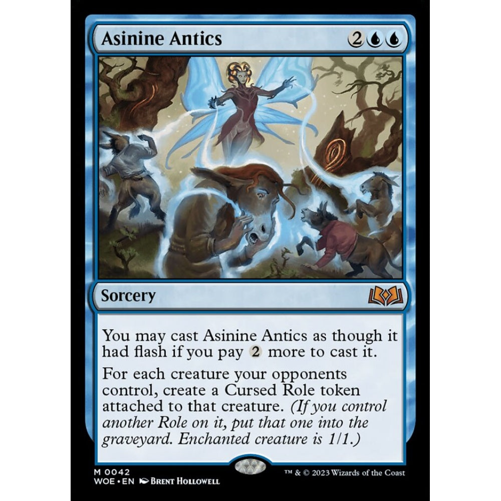 Asinine Antics, mythic, 42, Magic the Gathering, Wilds of Eldraine