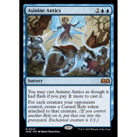 Asinine Antics, mythic, 42, Magic the Gathering, Wilds of Eldraine