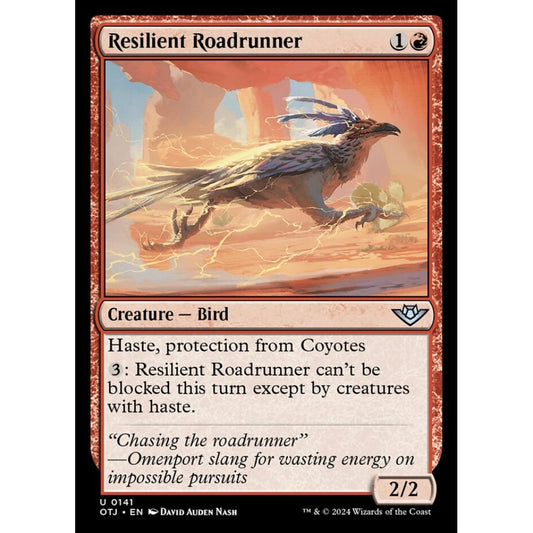 Resilient Roadrunner, 141, uncommon, Magic: The Gathering, Outlaws of Thunder Junction