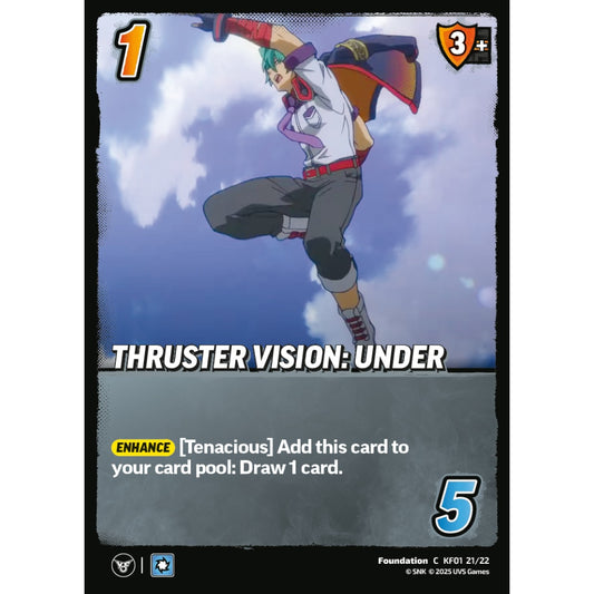 Thruster Vision: Under 21/22 KF01 Universus The King of Fighters XV: Challenger Series: Team Hero Foundation C