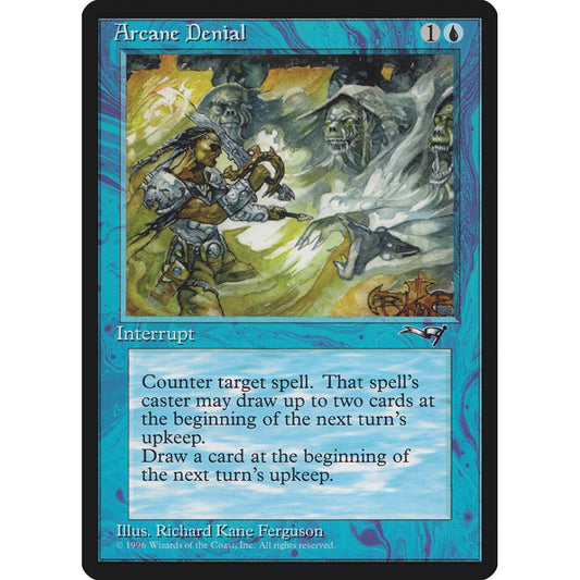 Arcane Denial common 22b Magic the Gathering Alliances