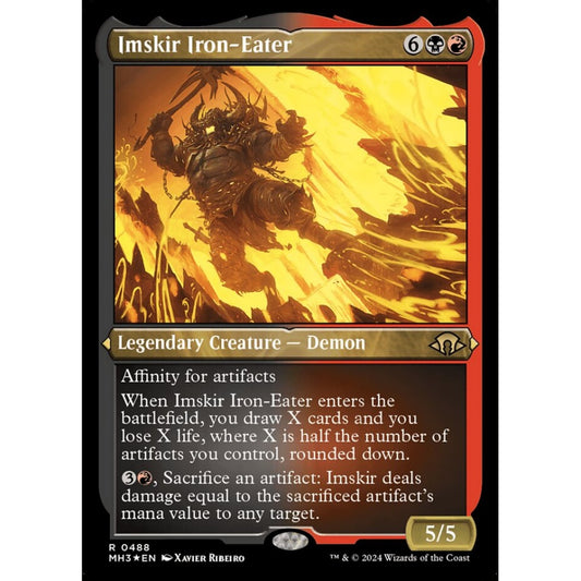 Imskir Iron-Eater, 488, rare, Magic: The Gathering, Modern Horizons 3