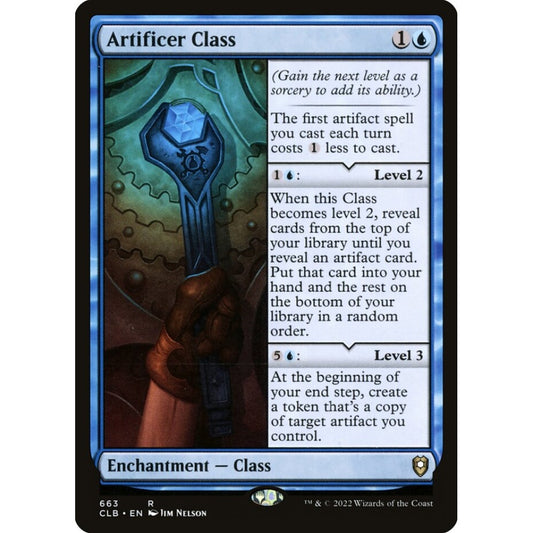 Artificer Class rare 663 Magic the Gathering Commander Legends: Battle for Baldur's Gate
