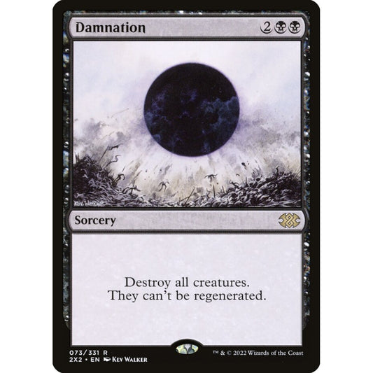 Damnation rare 73 Magic the Gathering Double Masters 2022