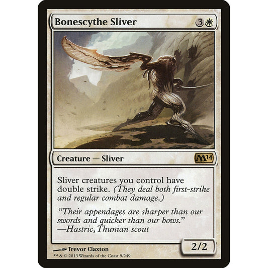 Bonescythe Sliver rare 9 Magic the Gathering Magic 2014
