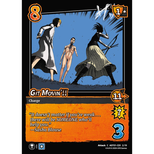 Git Movin'!!, 2/19, C, UniVersus, Attack on Titan: Battle for Humanity