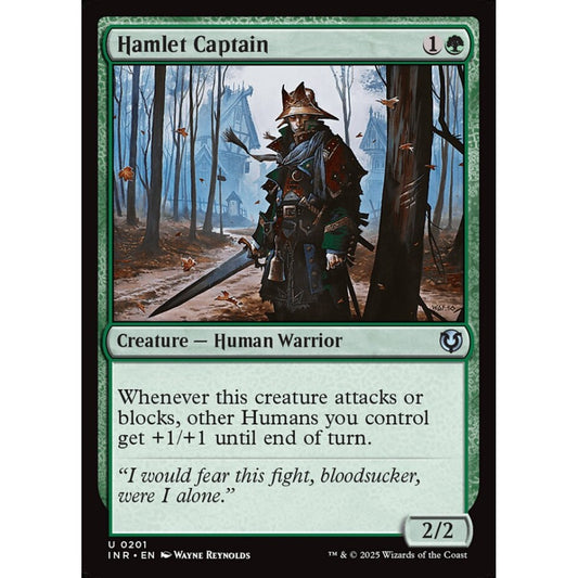 Hamlet Captain, 201, uncommon, Magic: The Gathering, Innistrad Remastered
