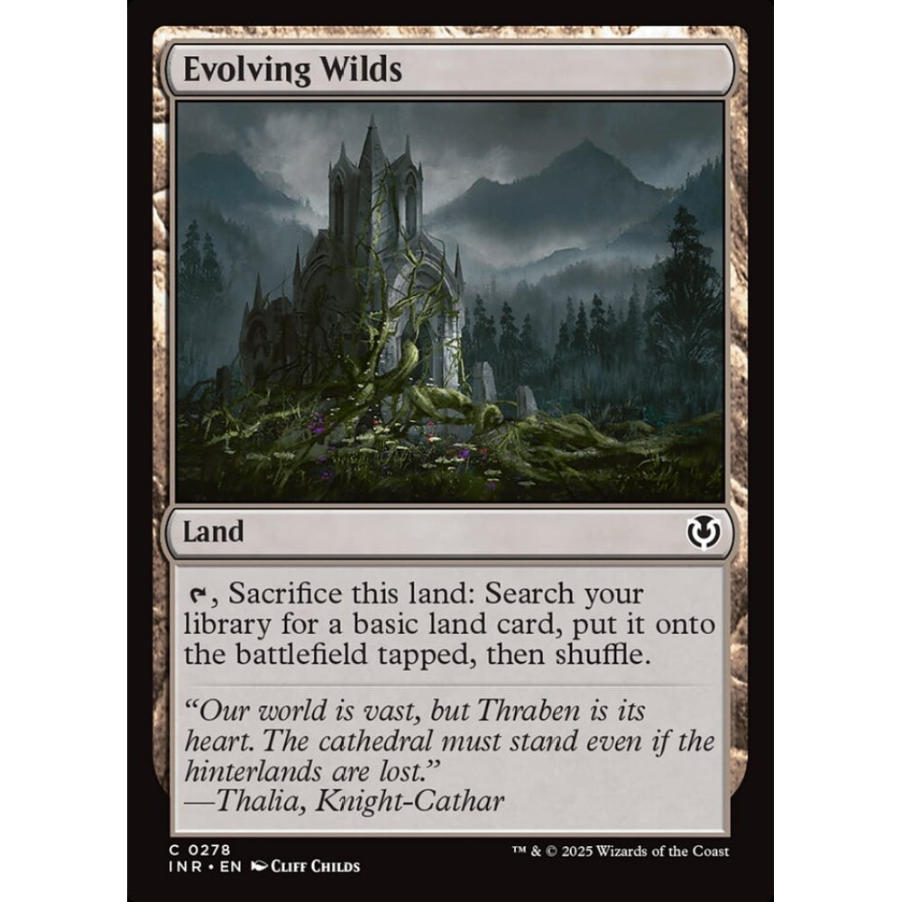 Evolving Wilds, 278, common, Magic: The Gathering, Innistrad Remastered