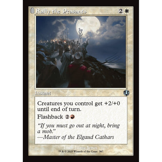 Rally the Peasants, 347, uncommon, Magic: The Gathering, Innistrad Remastered