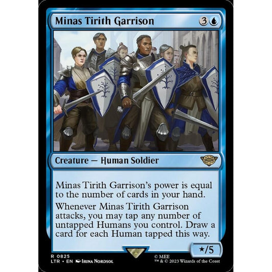 Minas Tirith Garrison, rare, 825, Magic the Gathering, The Lord of the Rings: Tales of Middle-earth