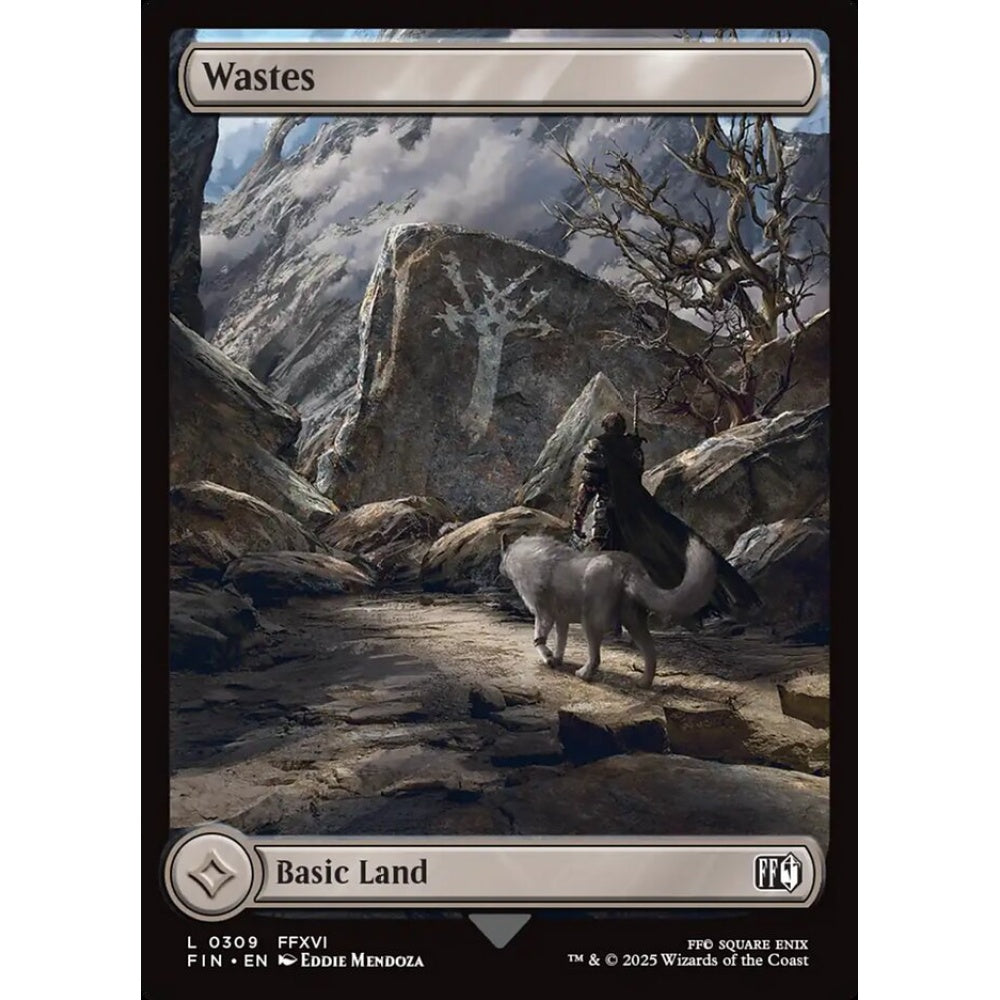Wastes common 309 Magic the Gathering Final Fantasy