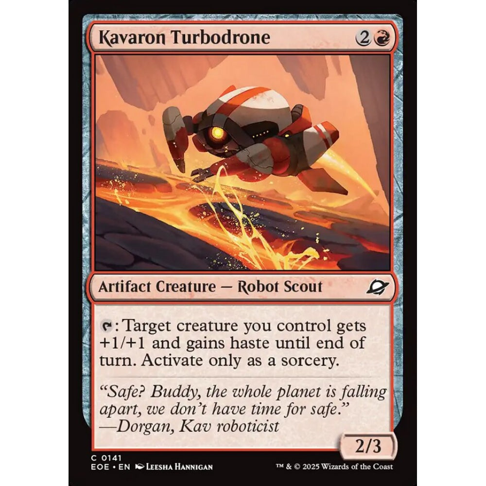 Kavaron Turbodrone common 141 Magic the Gathering Edge of Eternities