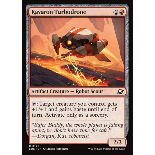 Kavaron Turbodrone common 141 Magic the Gathering Edge of Eternities
