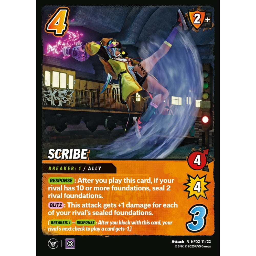 Scribe 11/22 KF02 Universus The King of Fighters XV: Challenger Series: Team Rival Attack R