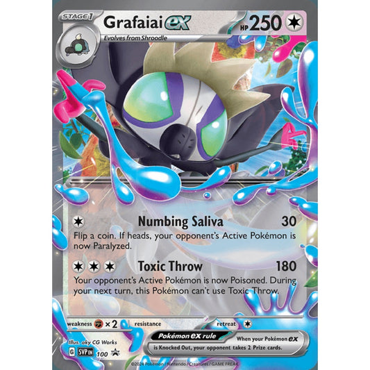 Grafaiai ex Black Star Promo 100 Pokemon Card Game Scarlet & Violet Promos